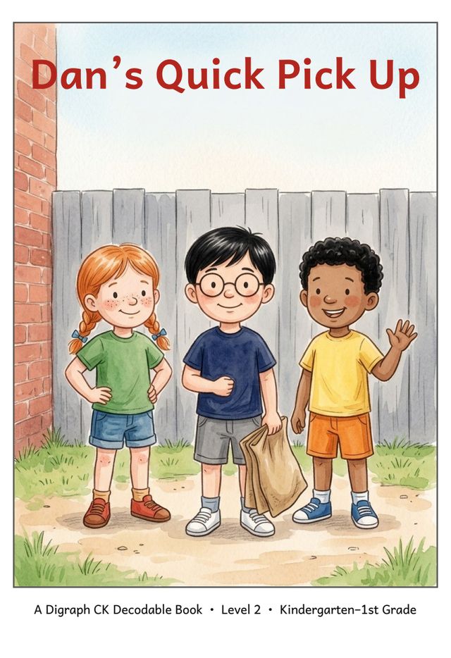 Dan's Quick Pick Up printed mini-book cover