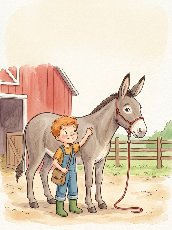 Dave and the Mule illustration