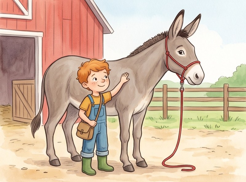Dave and the Mule, page 1