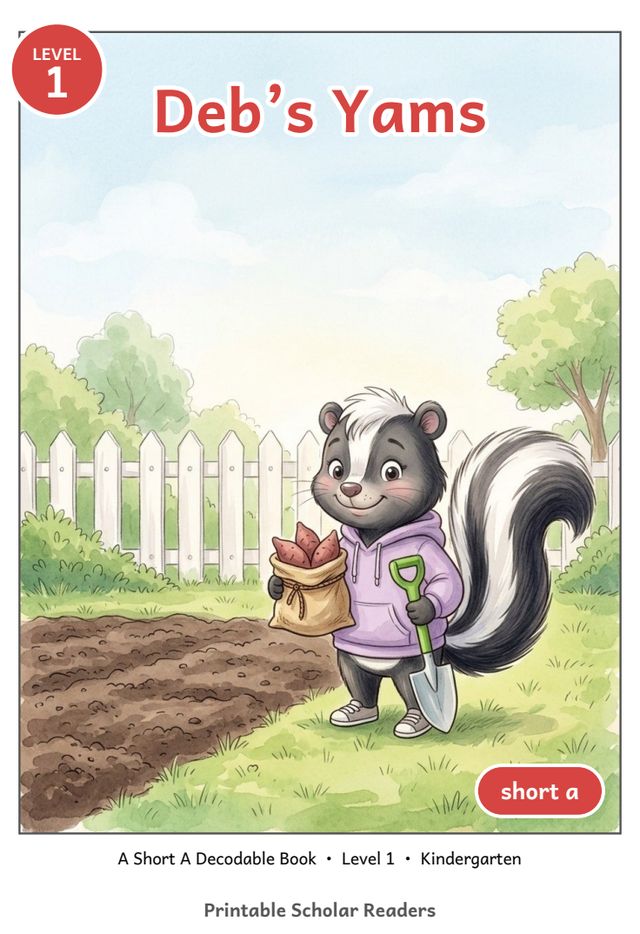 Deb's Yams mini-book cover