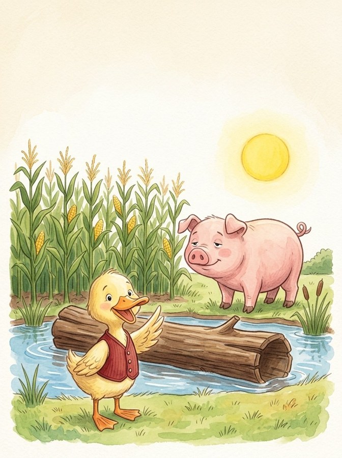Don and the Hog illustration