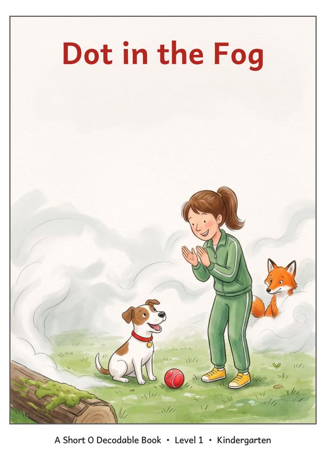 Dot in the Fog mini-book cover