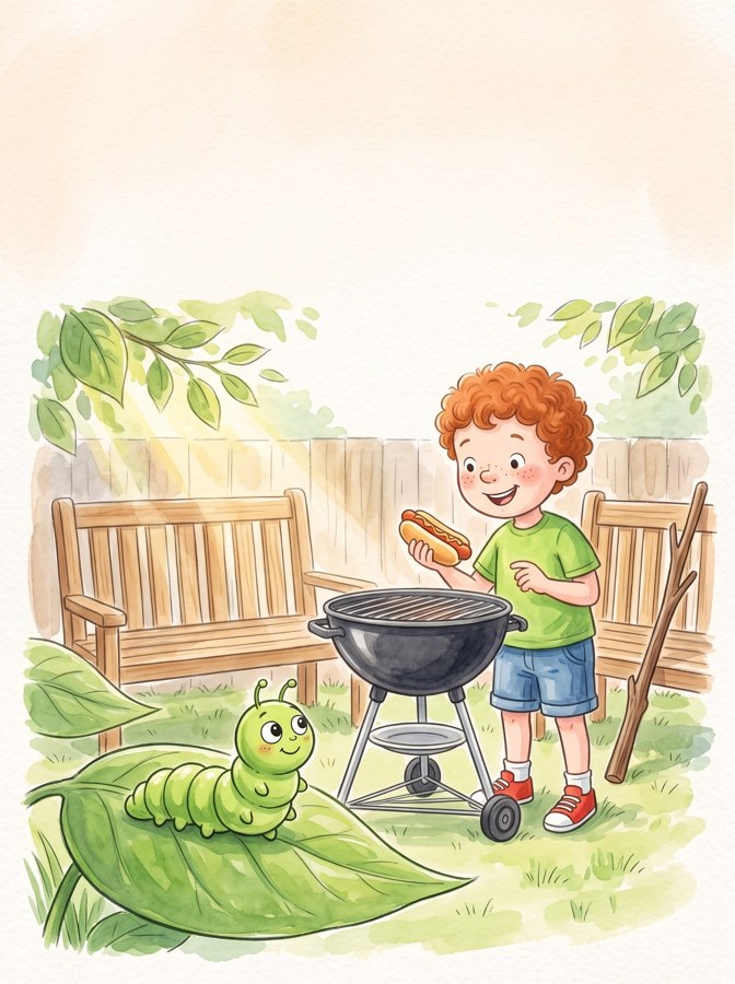 Greg's Grand Lunch illustration