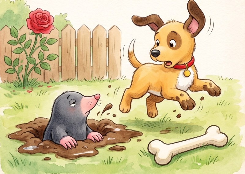 Gus and the Mole, page 3