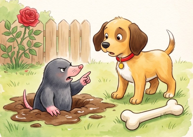 Gus and the Mole, page 4