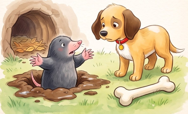 Gus and the Mole, page 5