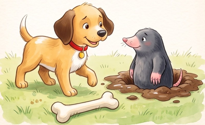 Gus and the Mole, page 6