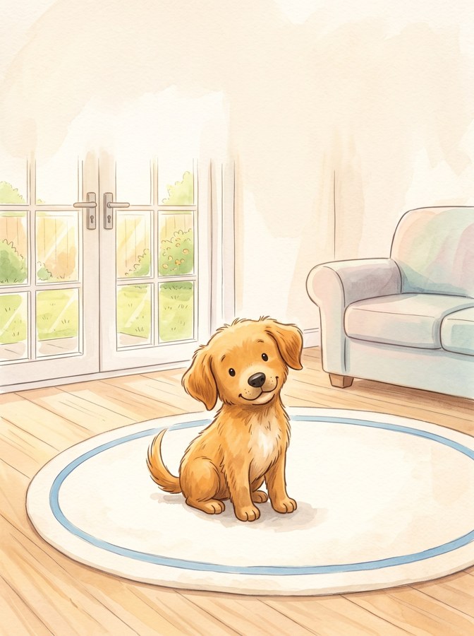 Gus the Pup illustration