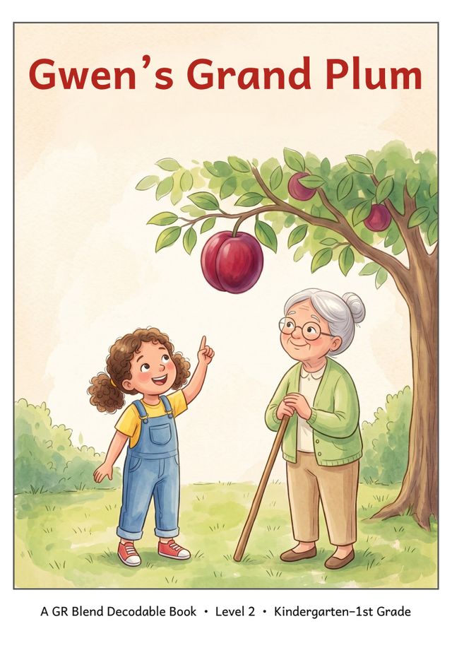 Gwen's Grand Plum mini-book cover
