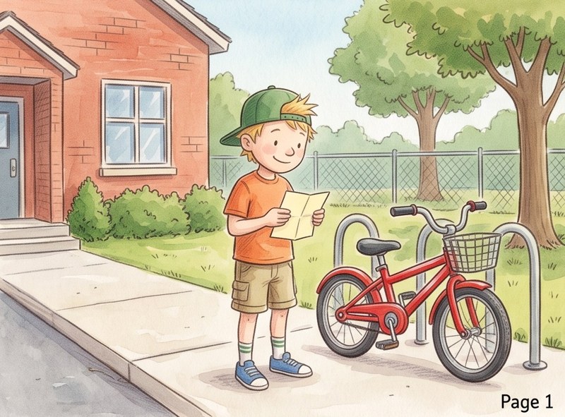 Jake's Cake Ride, page 1