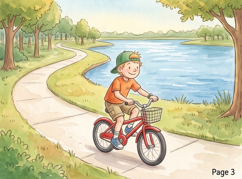 Jake's Cake Ride, page 3