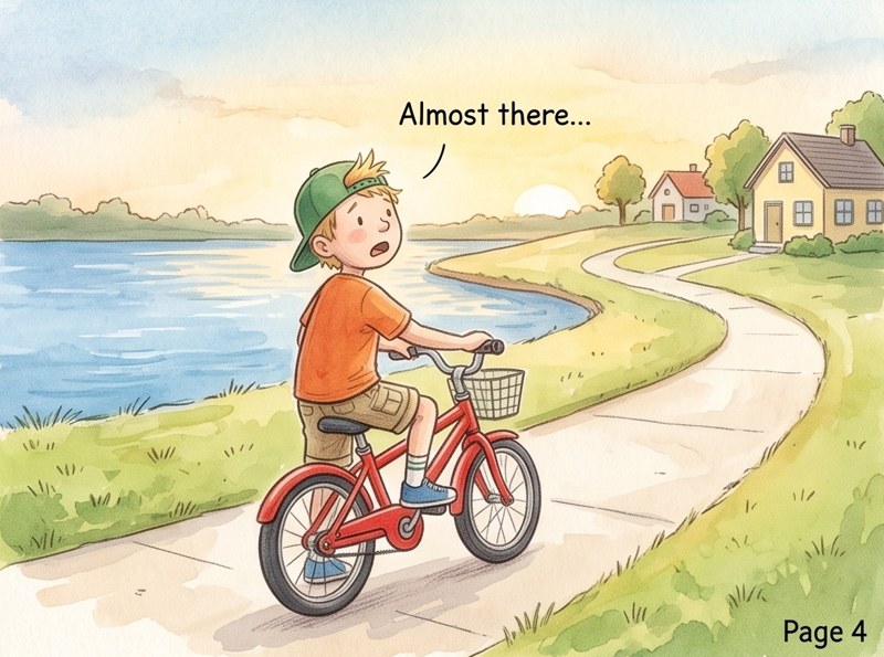 Jake's Cake Ride, page 4