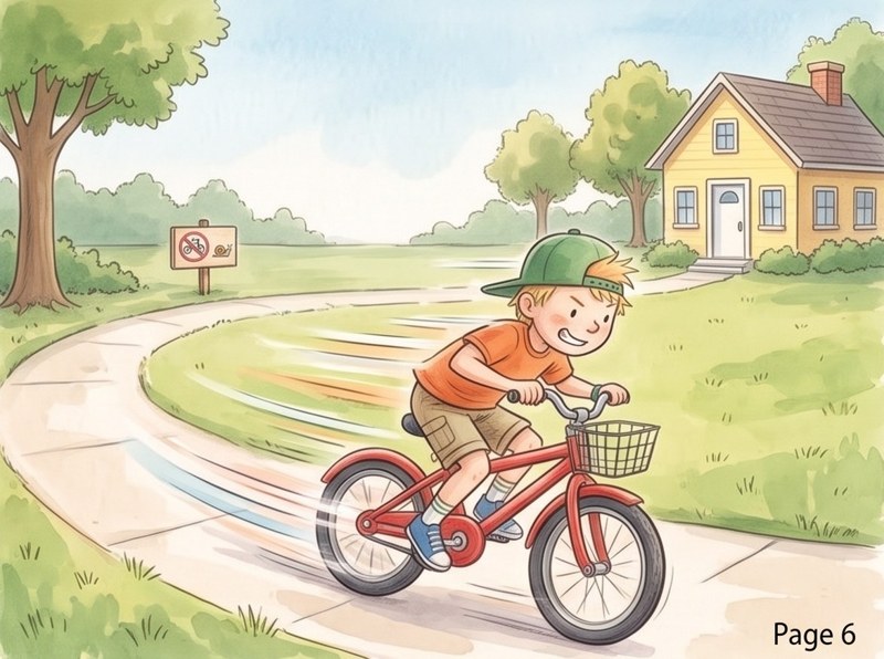 Jake's Cake Ride, page 6