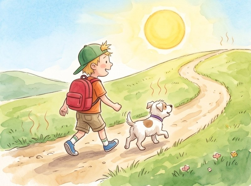 Jake's Long Hike, page 3