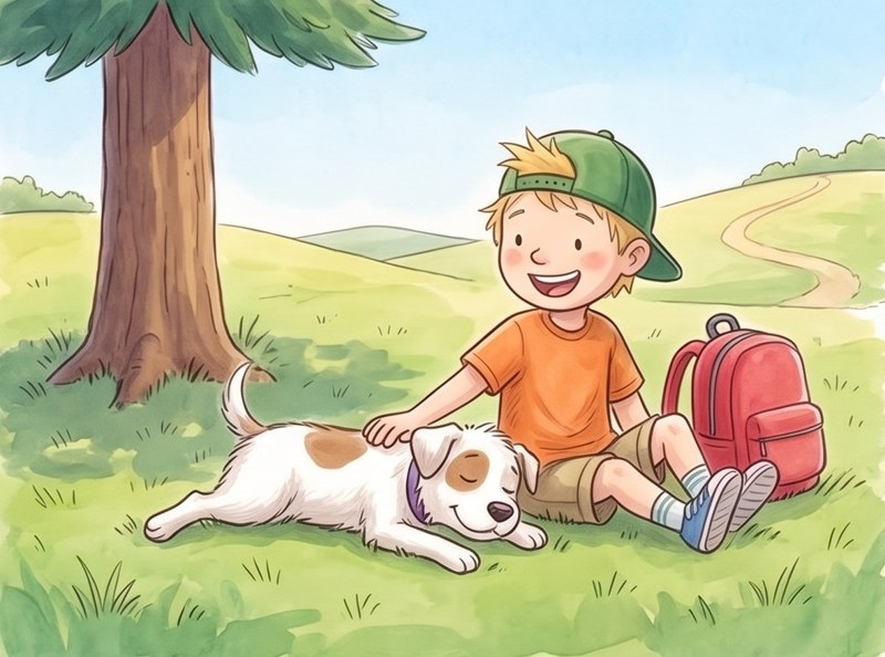 Jake's Long Hike, page 8