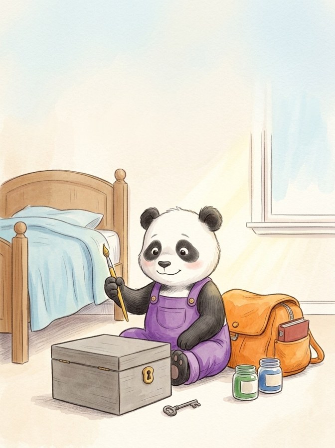 Jane's Painted Box illustration