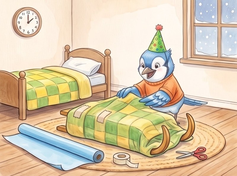 Jay Wraps a Sled, page 5