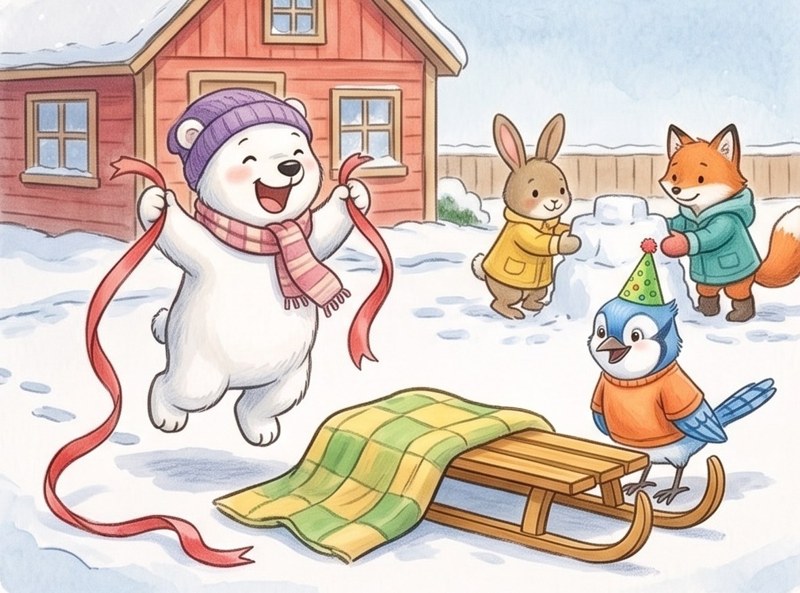 Jay Wraps a Sled, page 7
