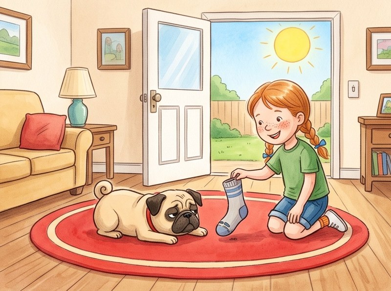 Jen and the Pug, page 2