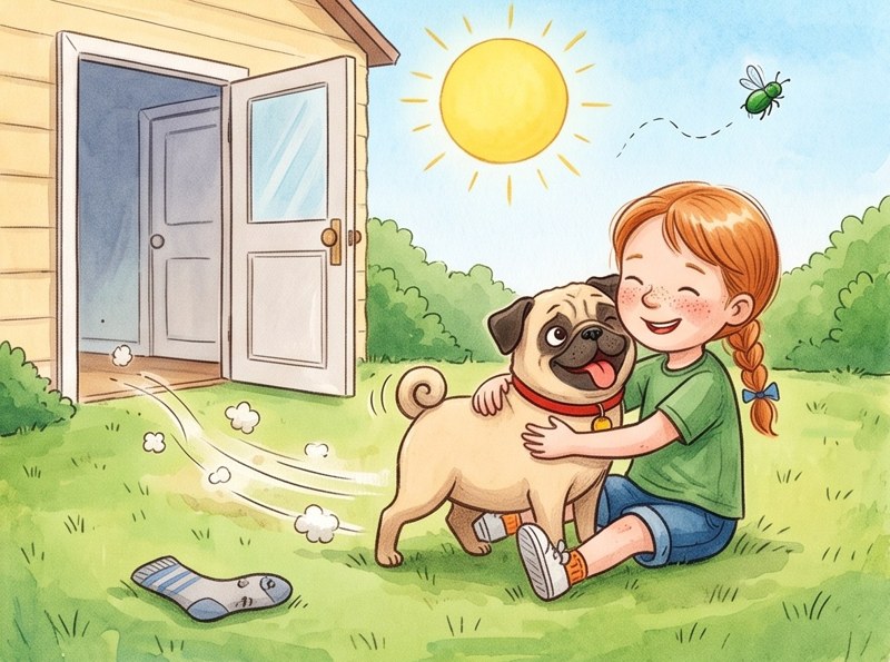 Jen and the Pug, page 4