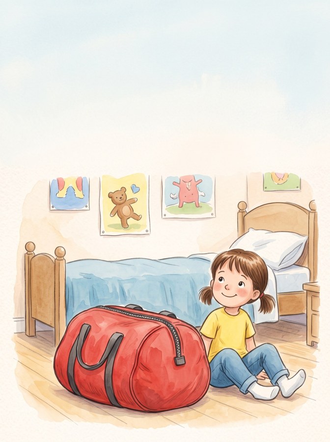 Jen's Big Bag illustration