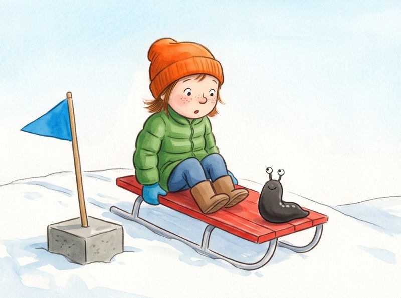 Jen's Sled Run, page 2