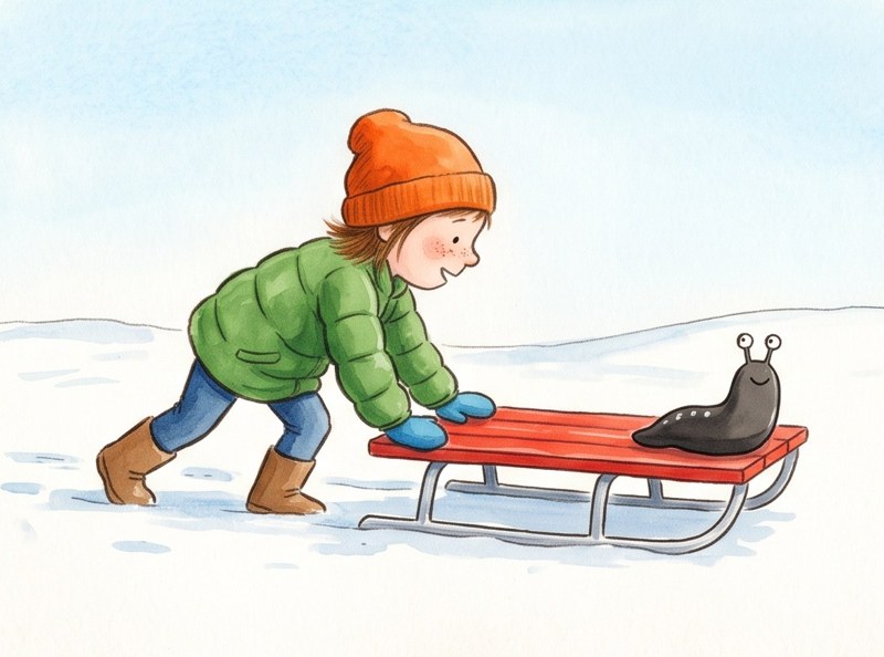 Jen's Sled Run, page 3