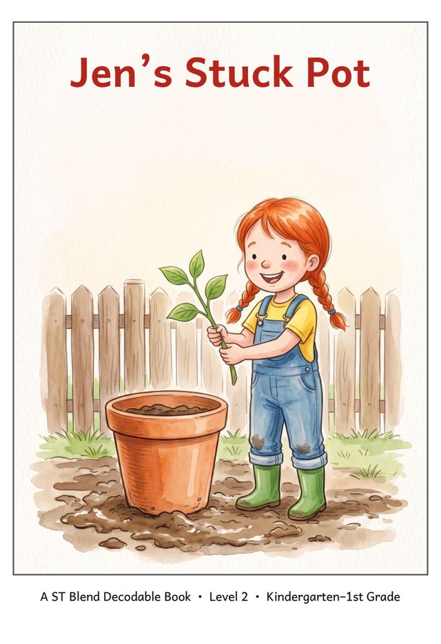 Jen's Stuck Pot mini-book cover
