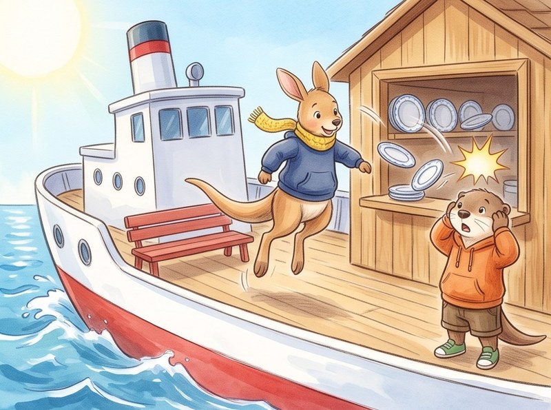 Jill Hops on the Ship, page 1