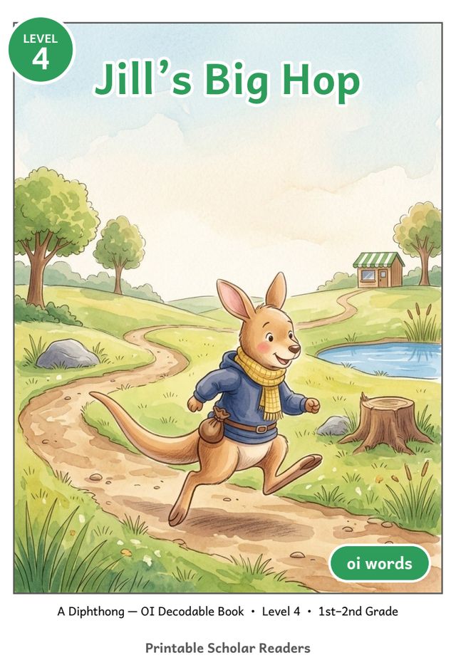 Jill's Big Hop mini-book cover