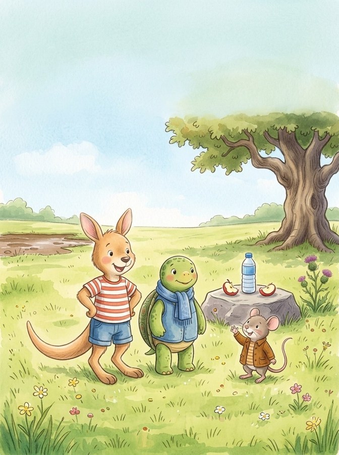 Jill's Fair Race illustration