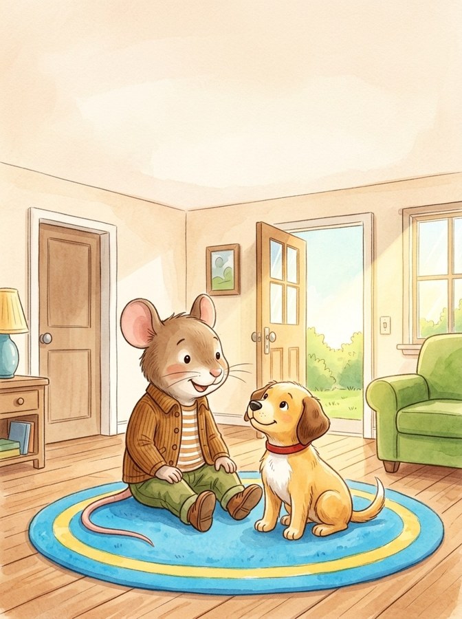 Jim and the Pup illustration