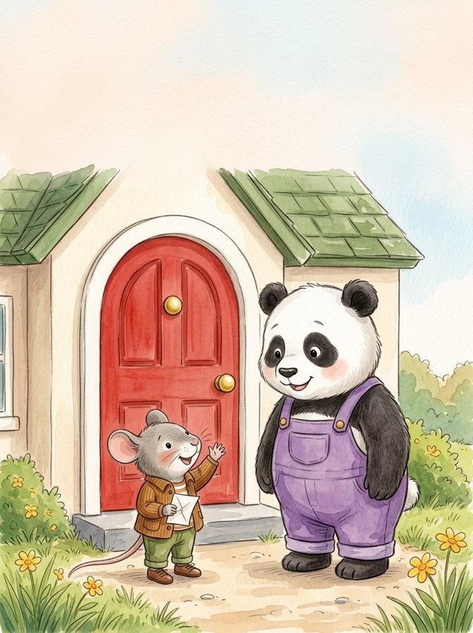 Jim's Little Knock illustrated mini-book cover