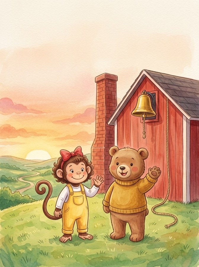 June Rings the Bell illustration