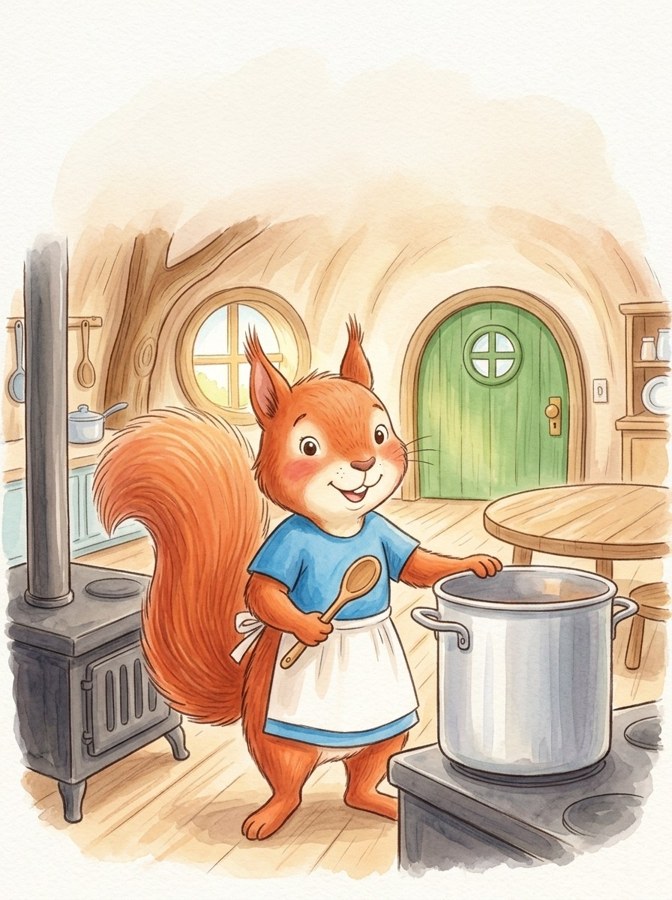 Kate's Big Soup Pot illustrated mini-book cover