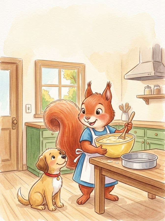 Kate's Cake illustration