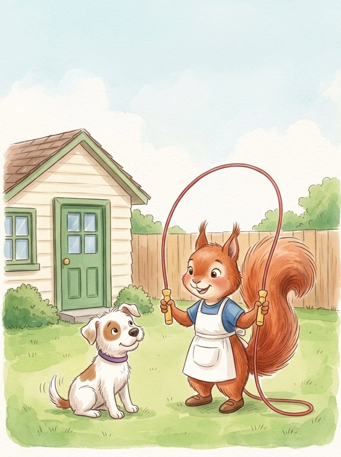 Kate's Jump Rope illustration