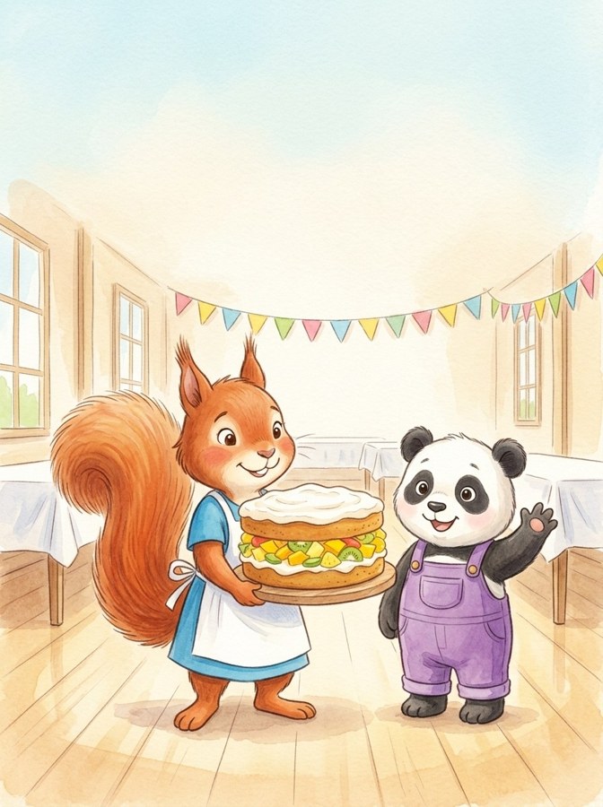 Kate's Magical Cake illustrated mini-book cover