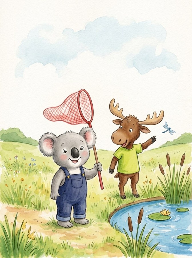 Ken and the Red Net illustration