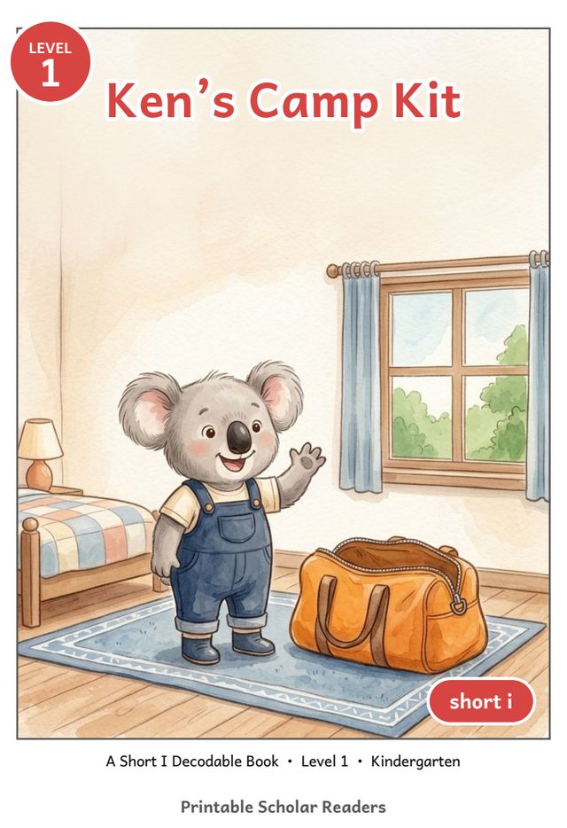 Ken's Camp Kit mini-book cover