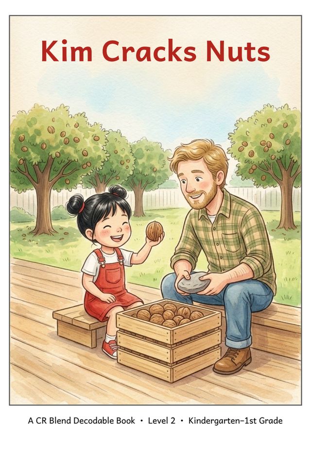 Kim Cracks Nuts mini-book cover