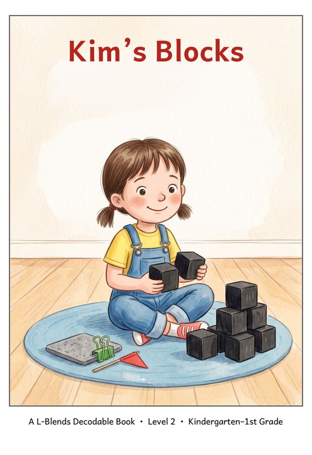 Kim's Blocks mini-book cover