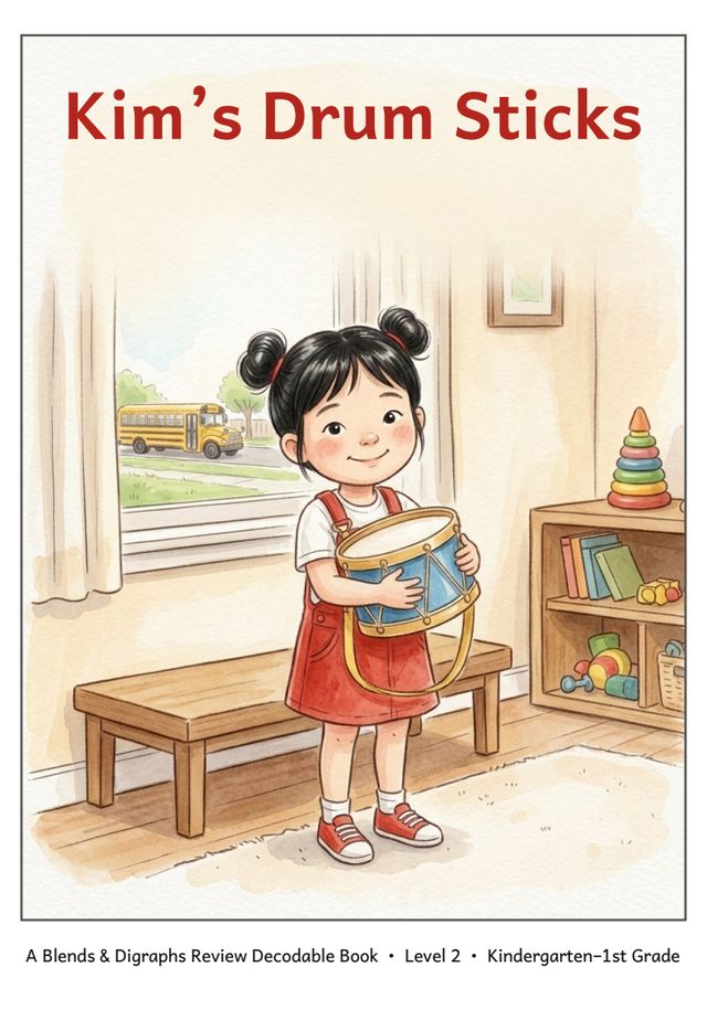Kim's Drum Sticks mini-book cover