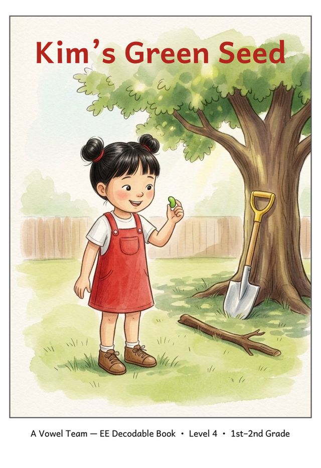 Kim's Green Seed mini-book cover