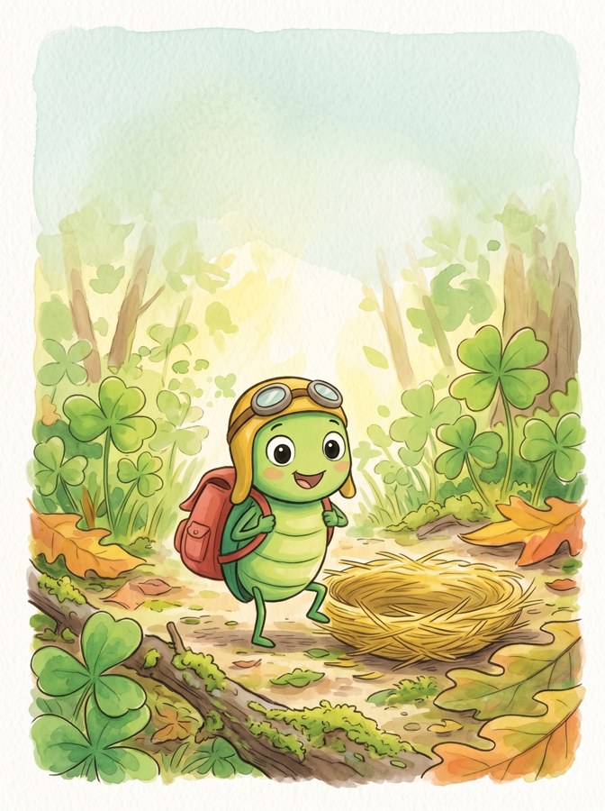 Kit's Nut Hunt illustration