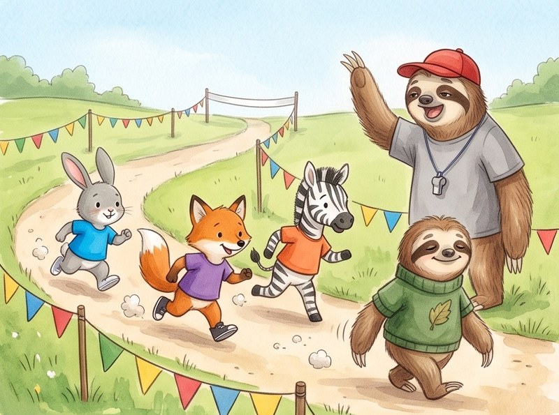 Liv's Fun Run, page 1