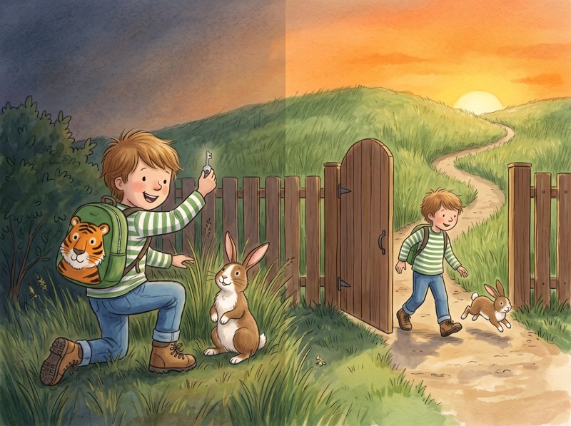 Luke and Rex at Sunset, page 7