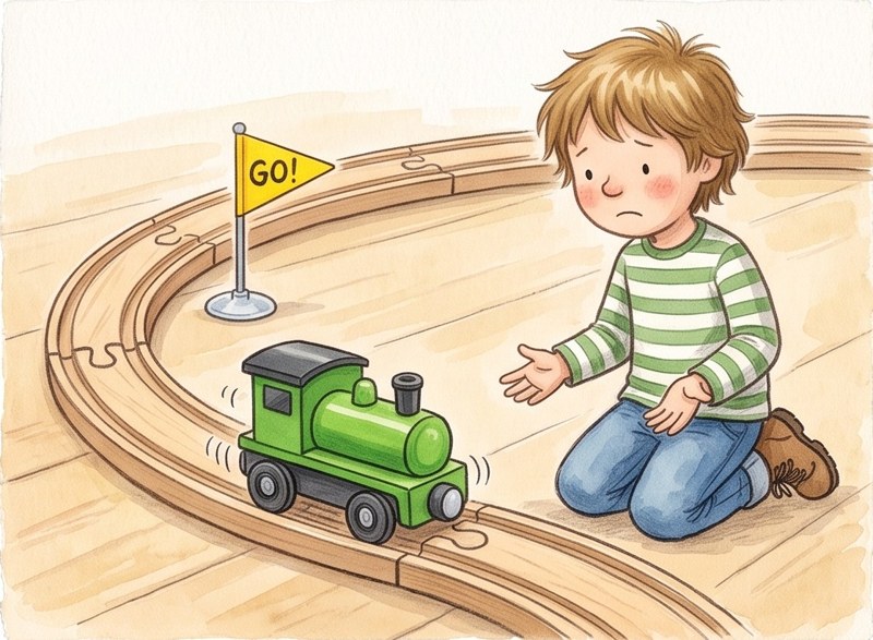 Luke's Train Invention, page 4
