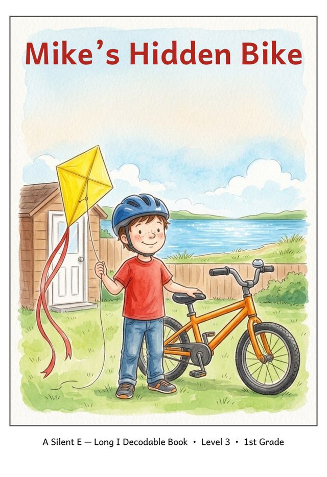 Mike's Hidden Bike mini-book cover