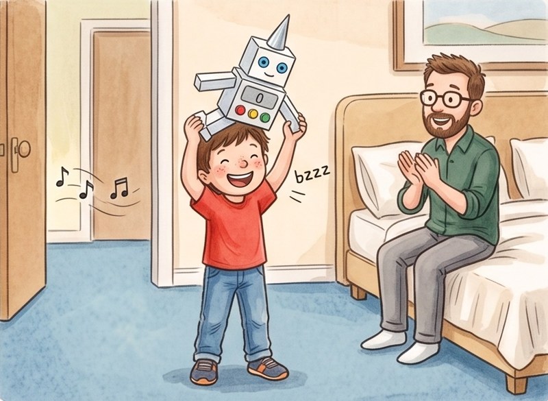 Mike's Hotel Robot, page 8